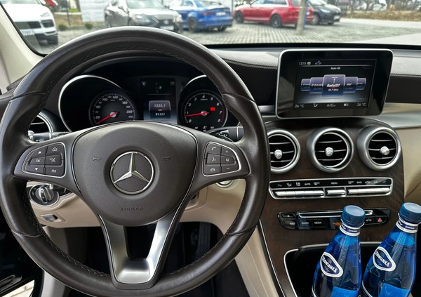 Mercedes-Benz GLC cena 162000 przebieg: 90500, rok produkcji 2017 z Elbląg małe 79